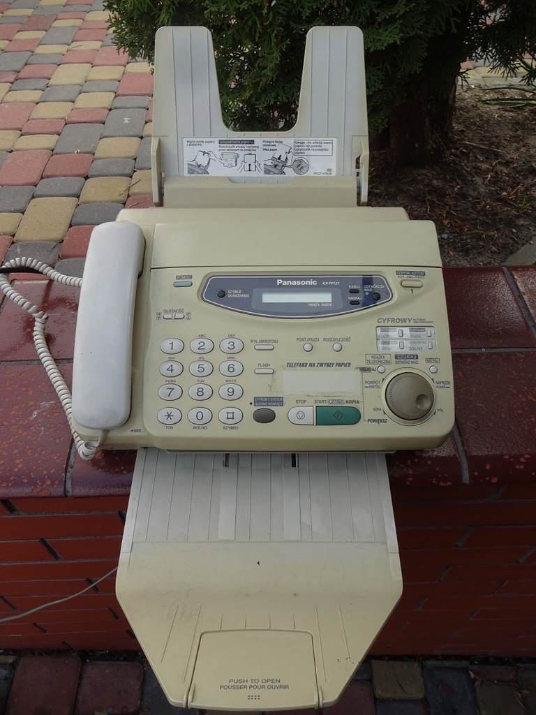 Telefax telefon fax PANASONIC KX-FP121