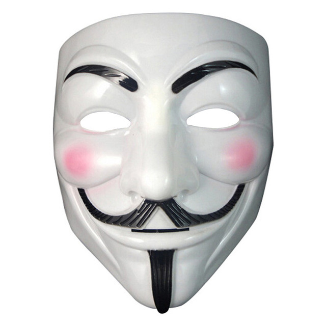 Maska Anonymus V For Vendetta Halloween Okazja 7076730467 Oficjalne Archiwum Allegro