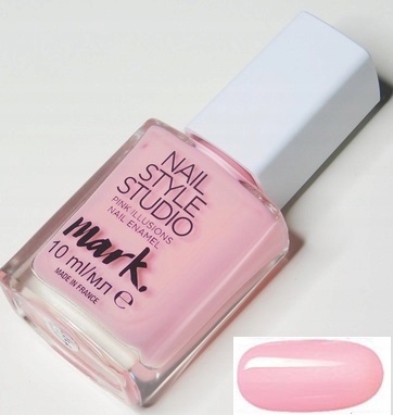 AVON MARK Lakier paznokci żelowy PRETTY IN PINK