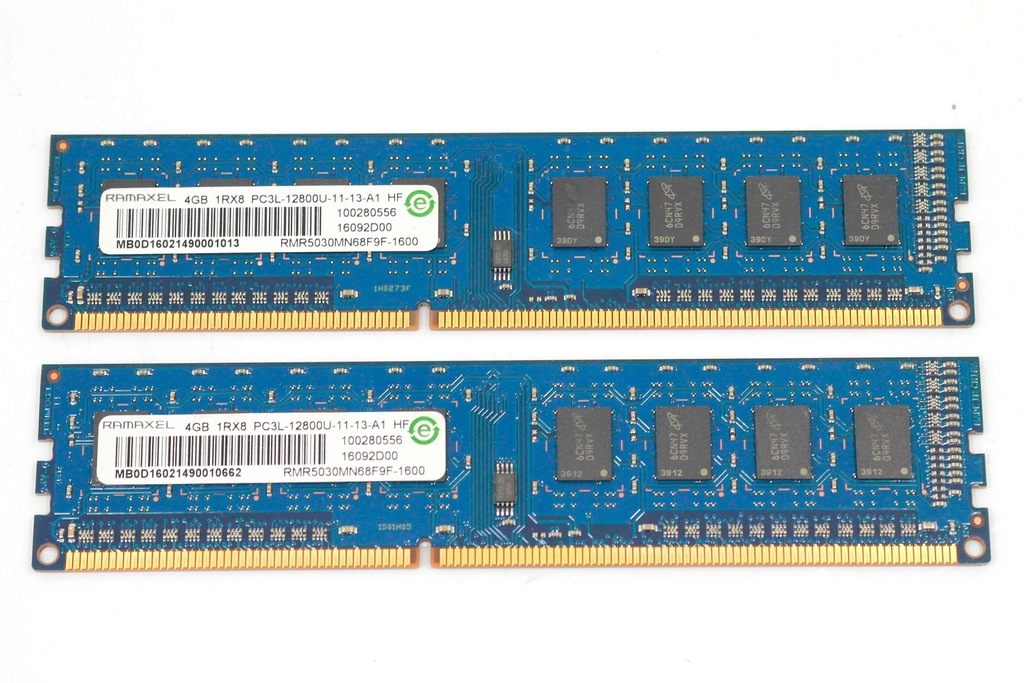 DDR3 Ramaxel 8GB (2x4GB) 1600MHz - Warszawa Sklep