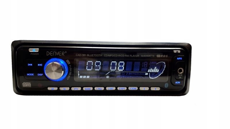 RADIOODTWARZACZ DENVER CAD-381 BT/CD/MP3 4X40W