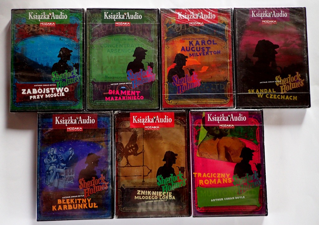 7 CD Audio Sherlock Holmes Sir Arthur Conan Doyle