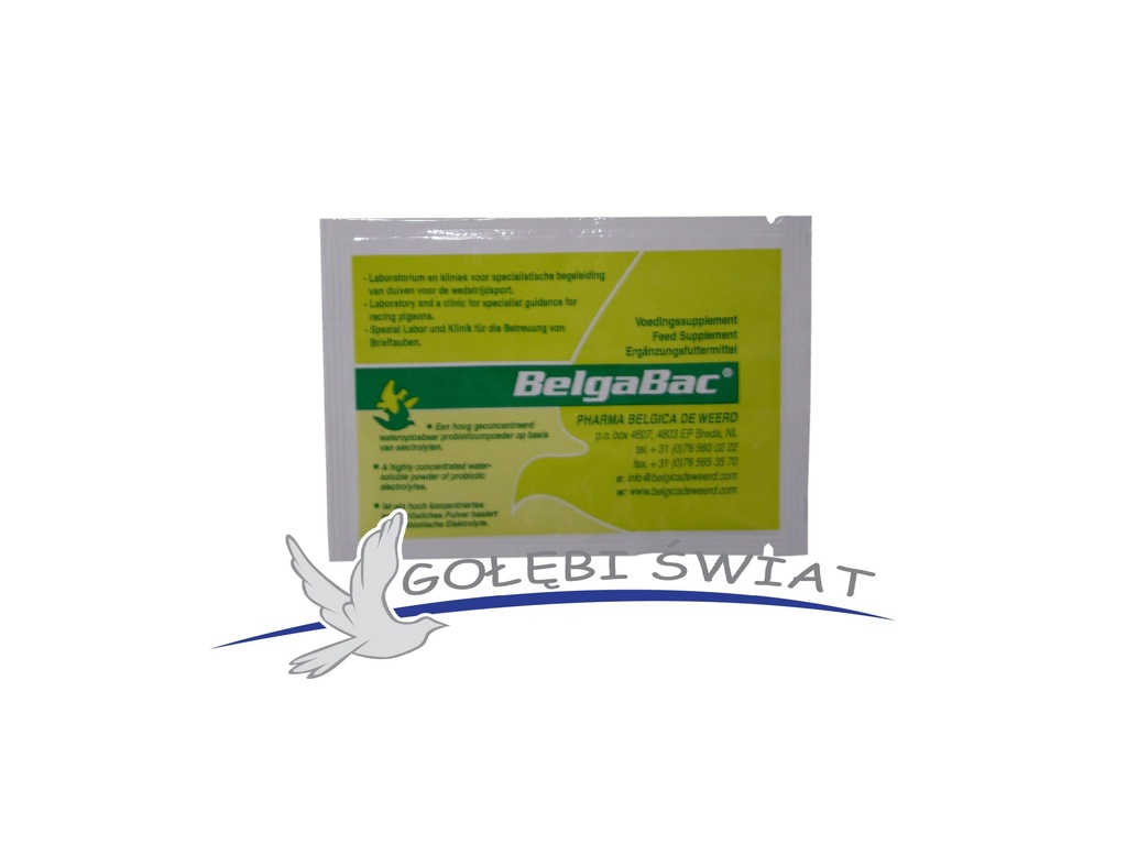 Belgica de Weerd- Belgaback-probiotyk i elektrolit