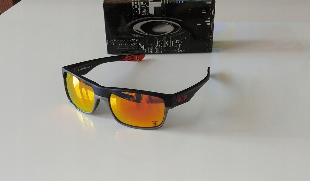 Okulary Oakley 91 Twoface Ferrari Red Oficjalne Archiwum Allegro