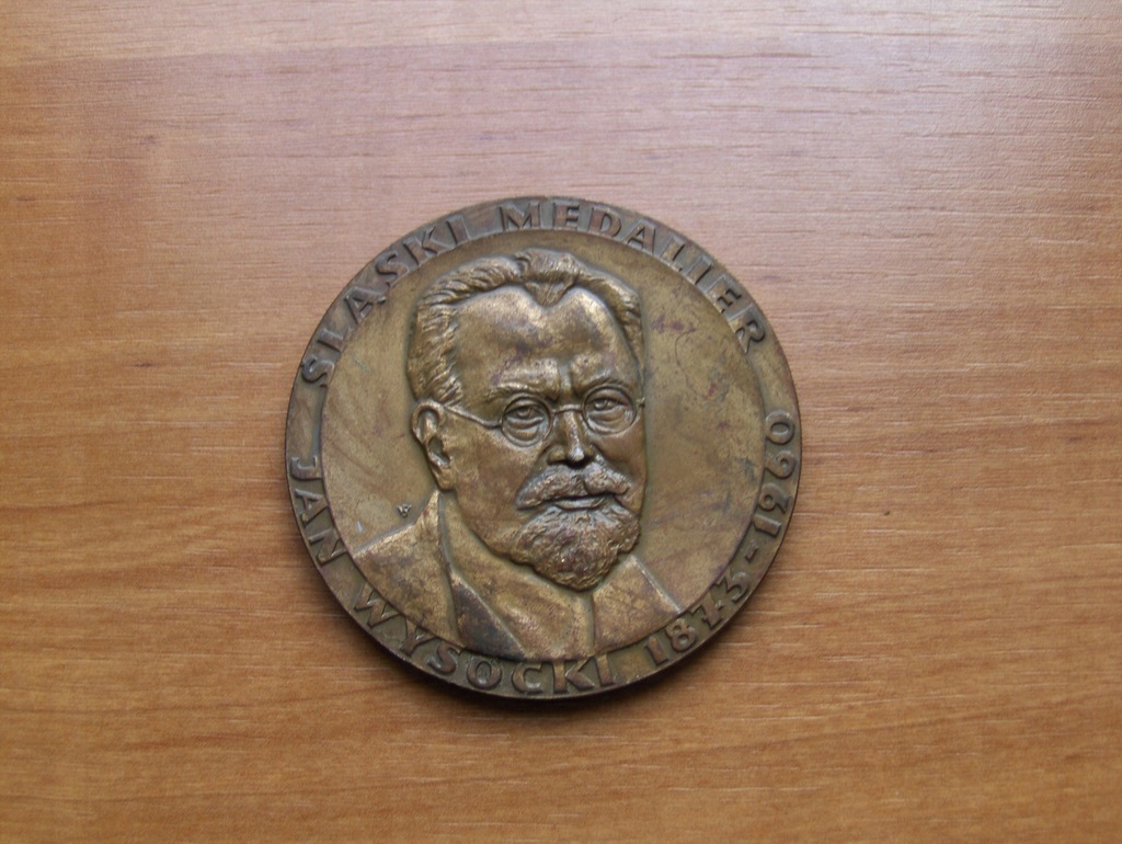 Medal Śląski Medalier Jan Wysocki.