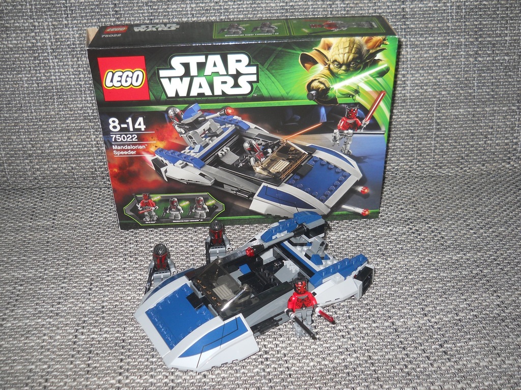 lego star wars 75022 - mandalorian speeder