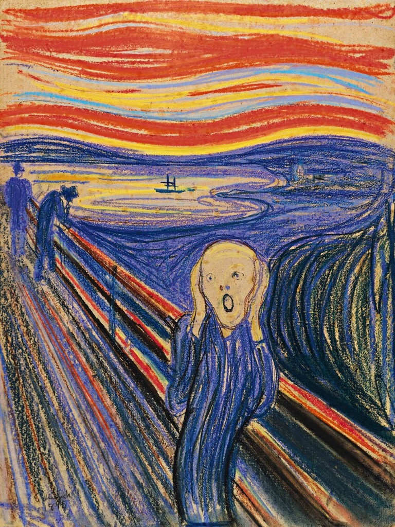 50x40 Edvard Munch , Krzyk ,The Scream obraz