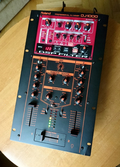 Roland DJ-1000 DJ Mixer Made in Japan Sampler - 7678912843