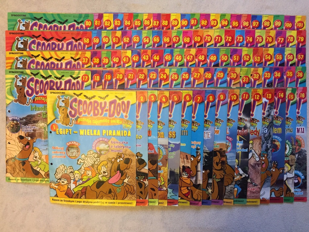 SCOOBY DOO! POZNAJE TAJEMNICE ŚWIATA. CAŁA SERIA! 