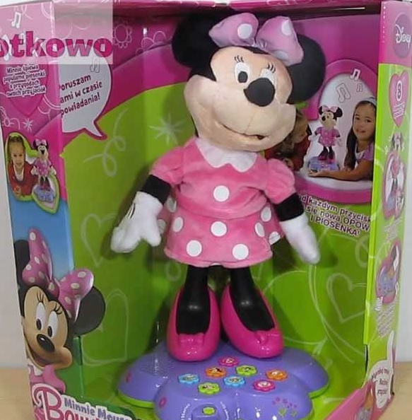 Interaktywna Myszka Minnie Opowiada Bajki PL Nowa
