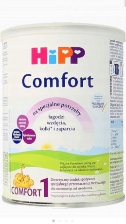 Mleko Hipp Comfort 1 350g wzdecia kolki zaparcia