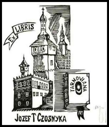 Bandosz 1984 Exlibris X3 Tarnów 88