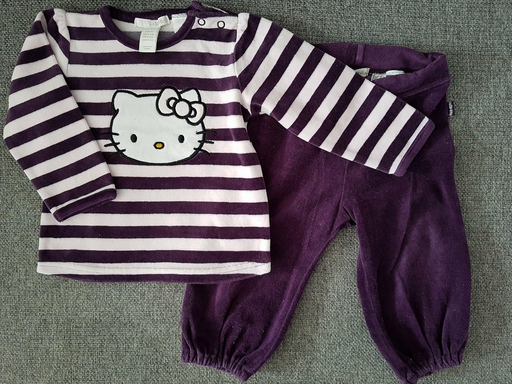 H&M dress niemowlęcy 80 Hello Kitty 9-12 mies.