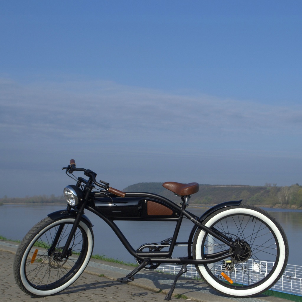 Rower elektryczny retro vintage ebike PROMOCJA 7417608406 oficjalne
