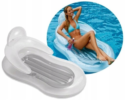 MATERAC FOTEL DMUCHANY Z OPARCIEM INTEX 58857