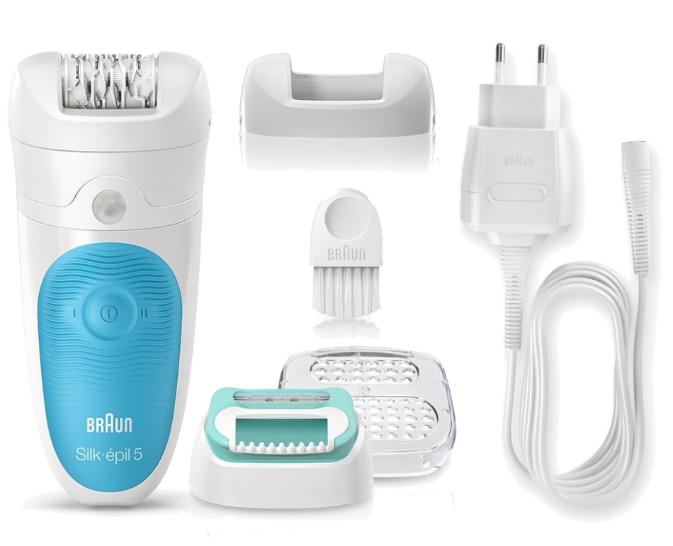 Depilator BRAUN SE 5-511 5511 Wet/Dry 2 NASADKI