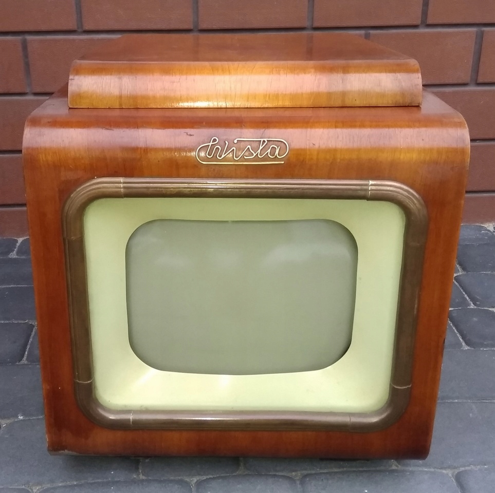 Telewizor WZT Wisła B 1956