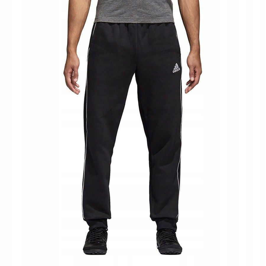 Spodnie Męskie Dresowe adidas CORE18 czarne -30% M