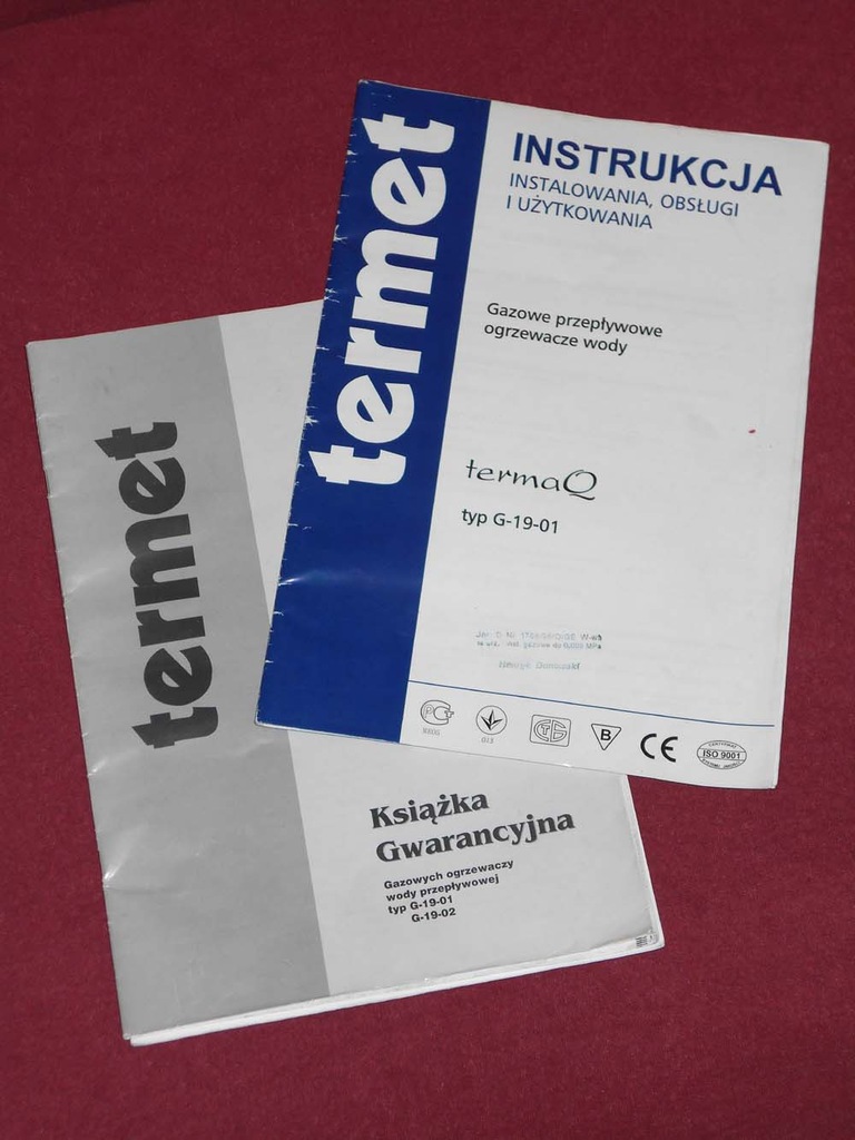 Piecyk gazowy TERMET Q G-19-01 Warszawa