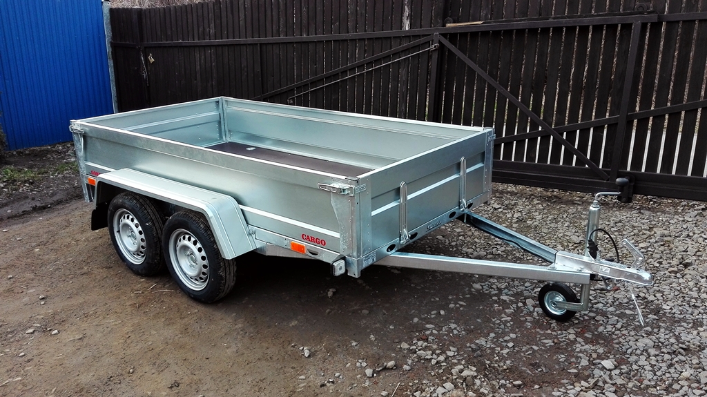 Przyczepa samochodowa dwuosiowa lekka DMC 750kg