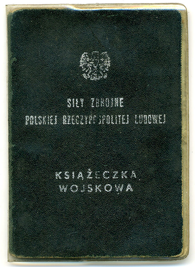 Książeczka wojskowa 1976r