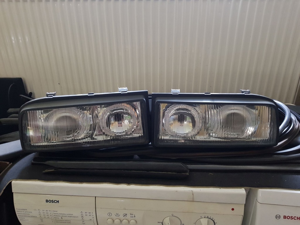 LAMPY PRZEDNIE VW CORRADO IN PRO Z ORI SZKŁAMI
