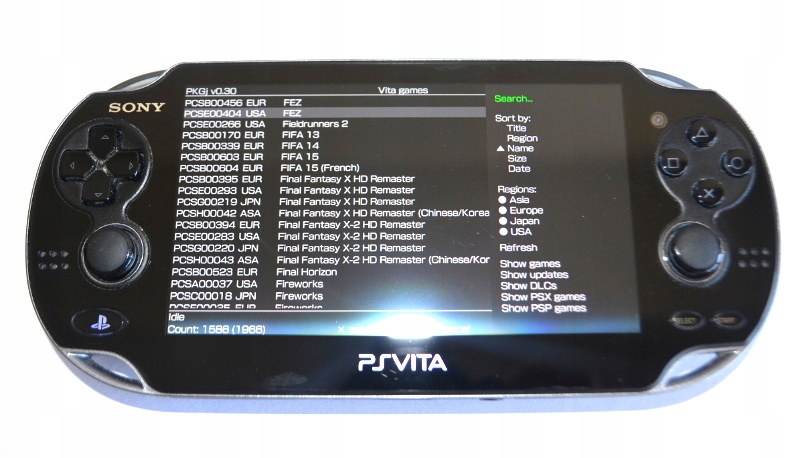 Sony PS VITA soft 3.60 Henkaku Enso + 16GB st bdb+