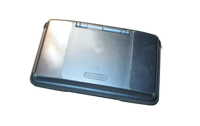 Niebieska konsola Nintendo DS NDS 6 gier Gameboy 