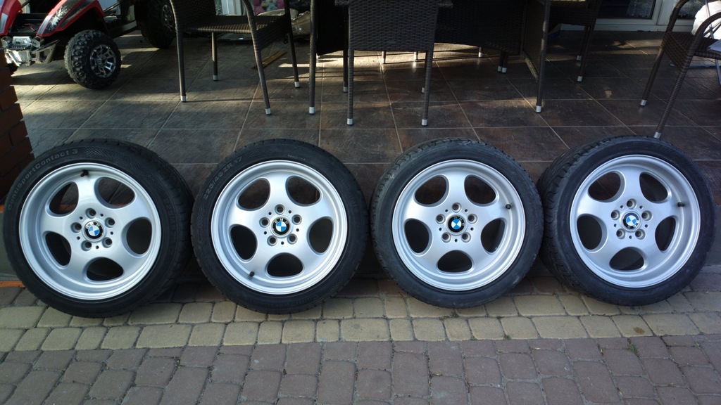 Felgi 17' BMW ET46 8J + opony 225/45 R17 245/40 17