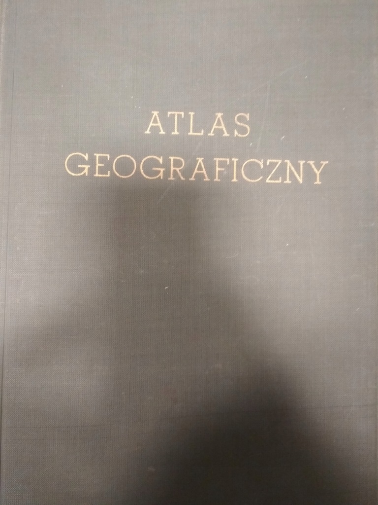 ATLAS GEOGRAFICZNY 1957