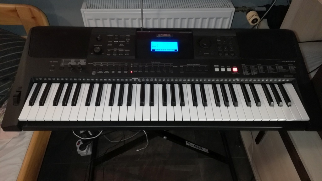 YAMAHA PSR-E453 + statyw Keyboard, gwarancja