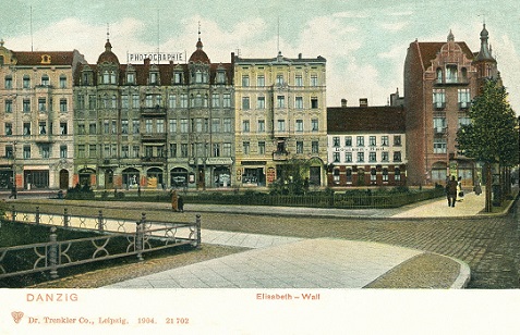 GDAŃSK WAŁY JAGIELLOŃSKIE reprodukcja