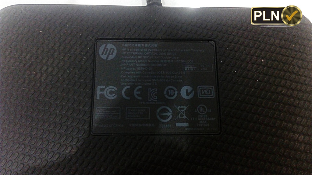 Napęd zewnętrzny HP External Optical Disk Drive 7387885981