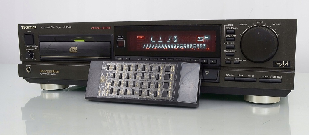 Technics SL-P555 Legendarny Odtwarzacz Płyt CD