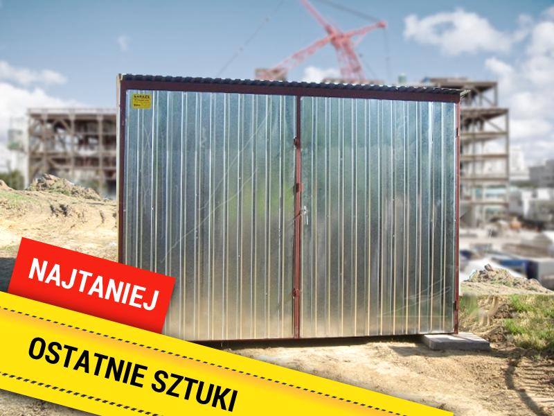 Garaż blaszak blaszany 3x5 TANIO ŚLĄSKIE