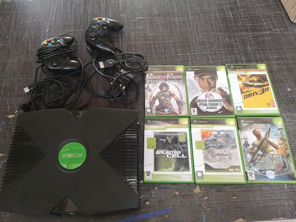 Konsola Xbox Classic Zestaw Softmod