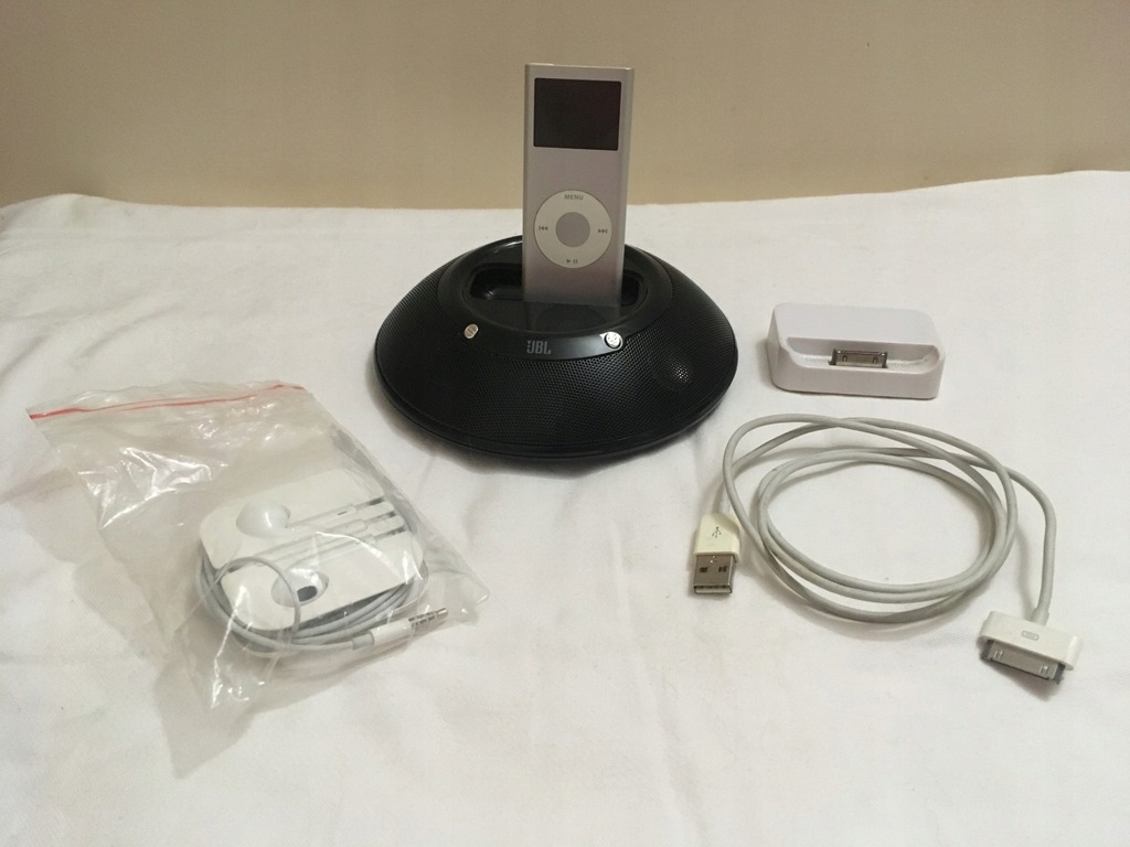 Stacja dokująca JBL micro II + iPod Nano A1199 4gb