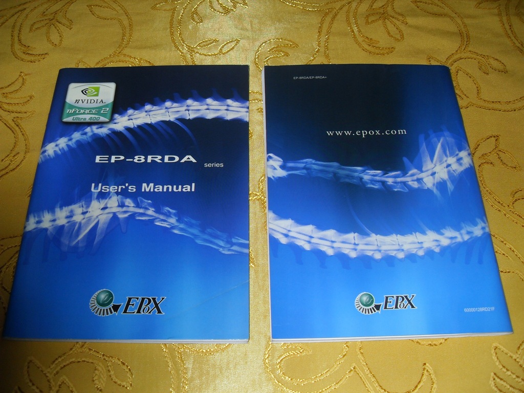 Instrukcja Obsługi User Manual Płyty EPoX EP-8RDA+