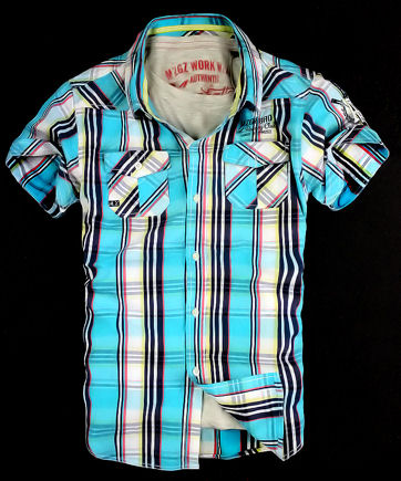 * MZGZ BRD * NOWA koszula z kr. rekawem _ SMAIL  S