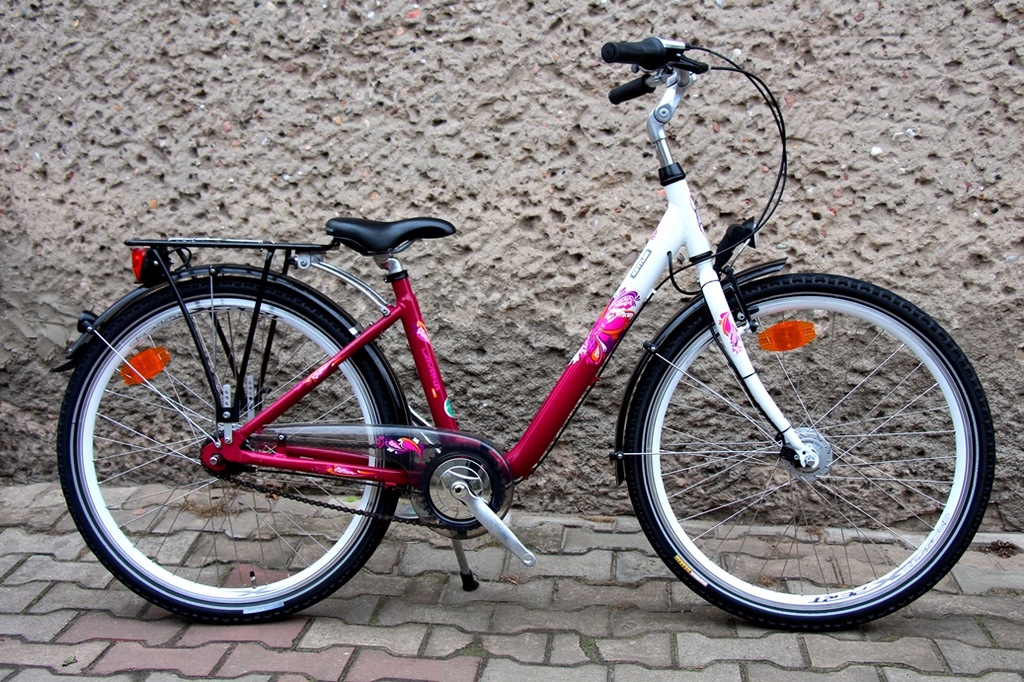Kettler Layana Girl 26 rama alu Nexus 7 prądnica