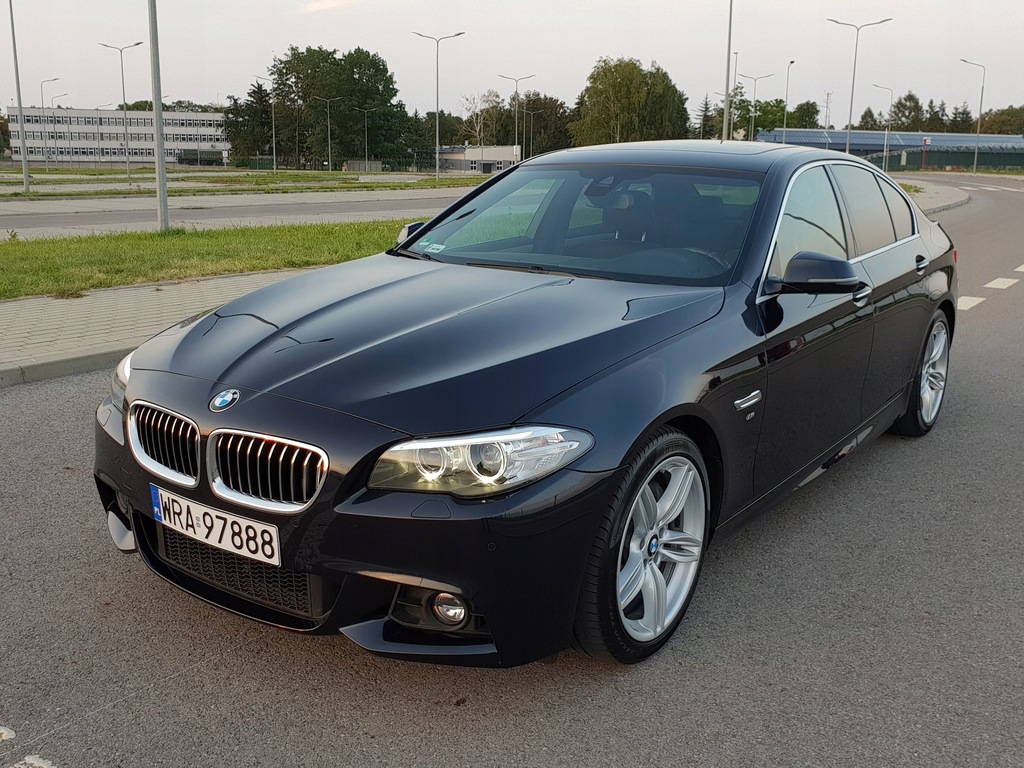 BMW F10 525D 218km M-PAKIET LIFT PEŁNA OPCJA FV23%