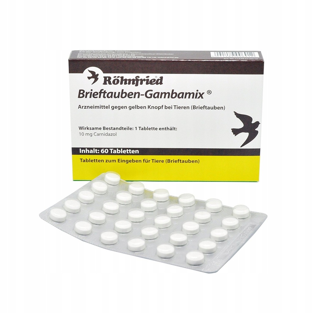 ROHNFRIED TABLETKI DLA GOŁEBI RZĘSITKOWICA 52703