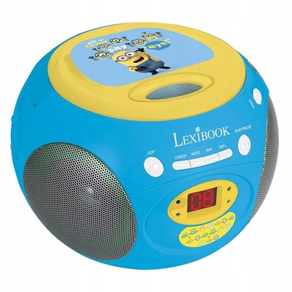 MINIONKI Boombox Radio CD Dla Dzieci Minions