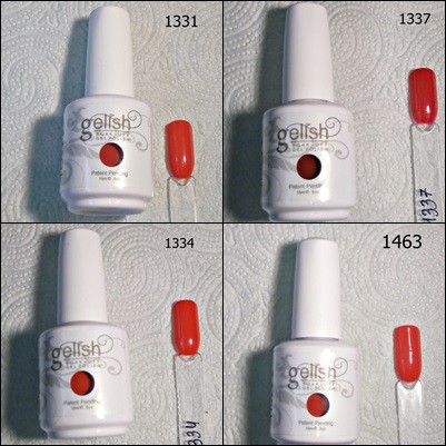 Lakiery hybrydowe 3+1 gratis  NOWE Gelish ido 