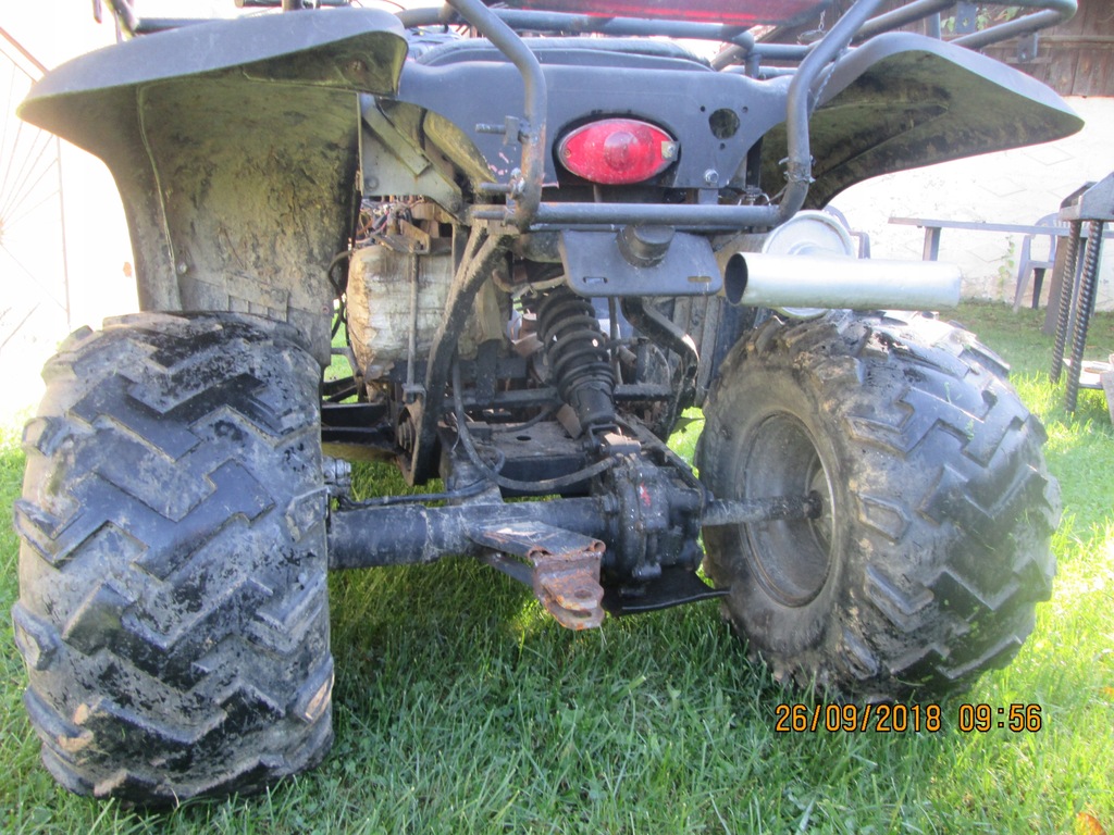 quad (uszkodzone) yamaha 600
