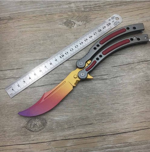 Prawdziwy Nóż Motylkowy CS:GO FADE