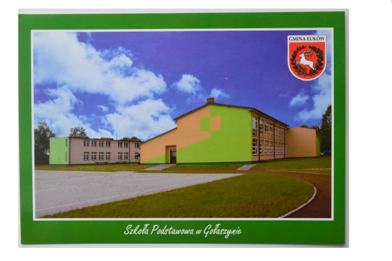 GOŁASZYN - SZKOŁA PODSTAWOWA,HERB