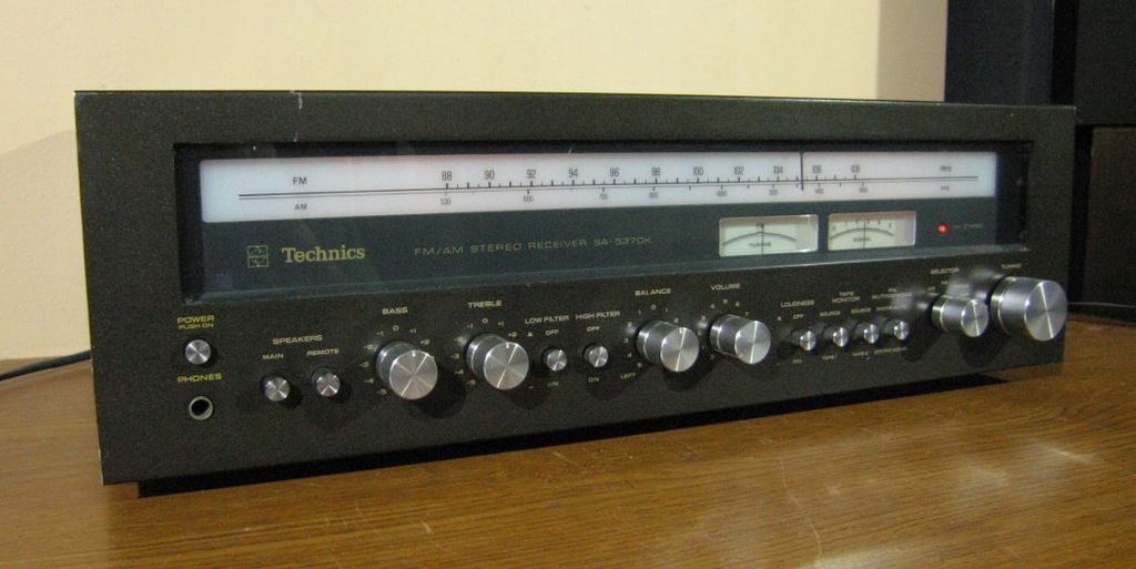 TECHNICS SA-5370 PIĘKNY POTĘŻNY AMPLITUNER KLASYK