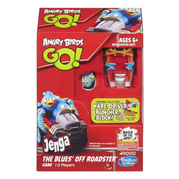 ANGRY BIRDS GO FIGURKA+AUTO THE BLUES OF ROADSTER