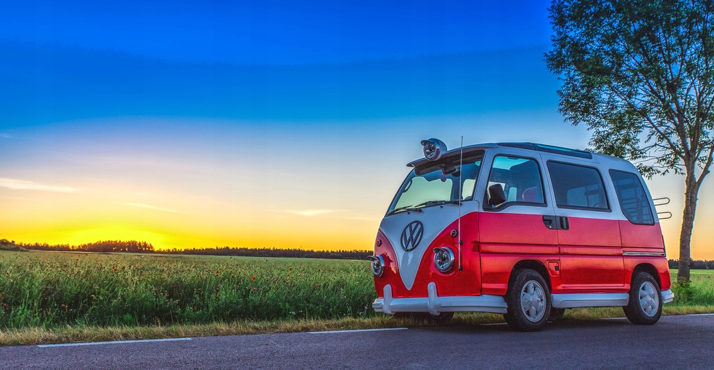 Subaru Subaru Libero stylizowany na VW T1 świetny